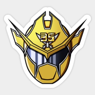 SENTAI HERO ZENKAIGER (SUPER TWOKAIZER) HELMET Sticker